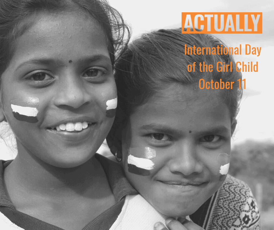 International Day of the Girl Child October 11th